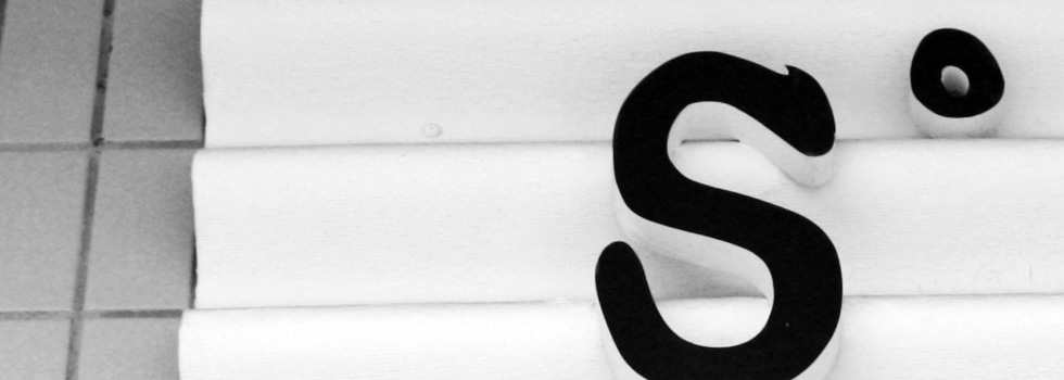 美容室 S°（エスド）の看板