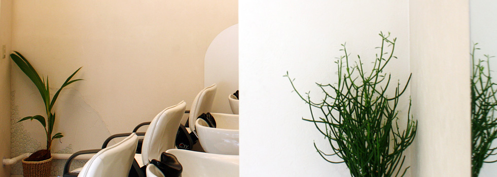 美容室 S°（エスド）の店内写真