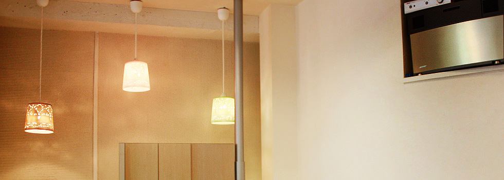 美容室 S°（エスド）の店内写真 観葉植物